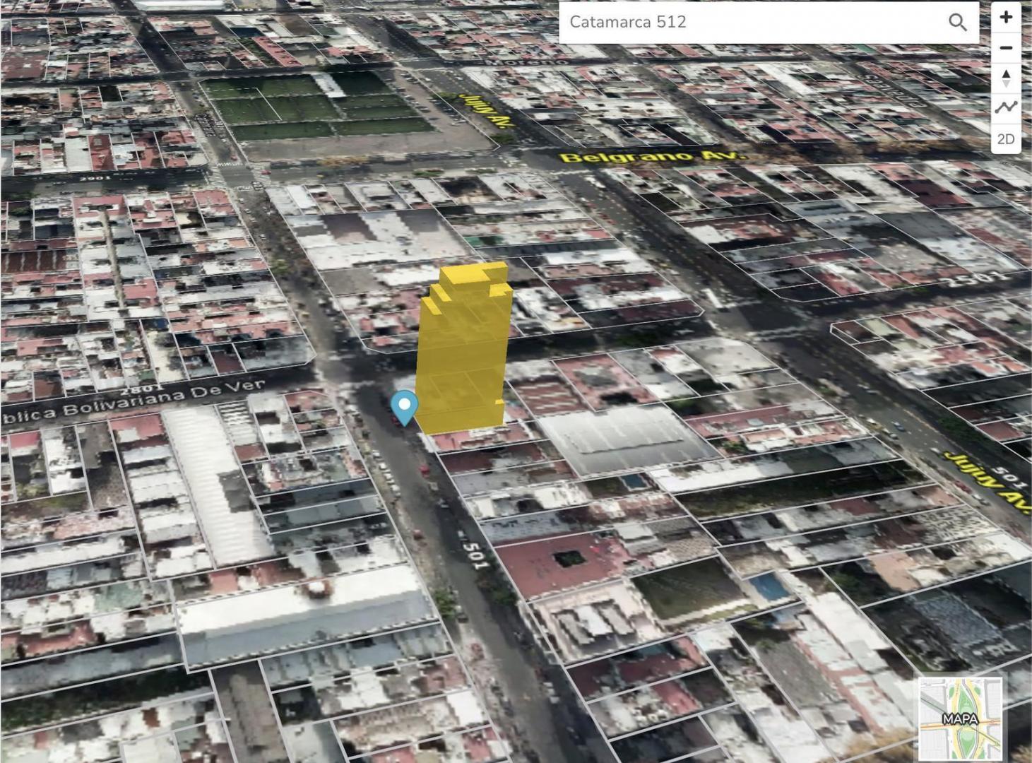 Terreno en  Balvanera para 2.000m2 Vendibles