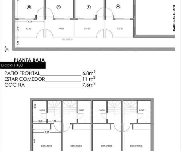 Departamento 2 Dormitorios - Juan B Justo 1700 - Rosario Arroyito | Venta
