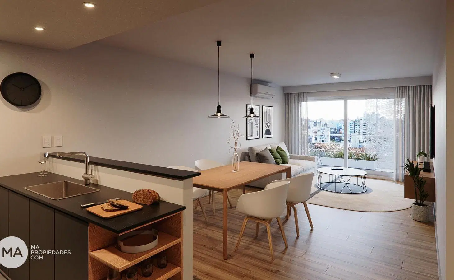Departamento 2 Dormitorios en construcción - Callao 500 - Pichincha Rosario | Venta 4