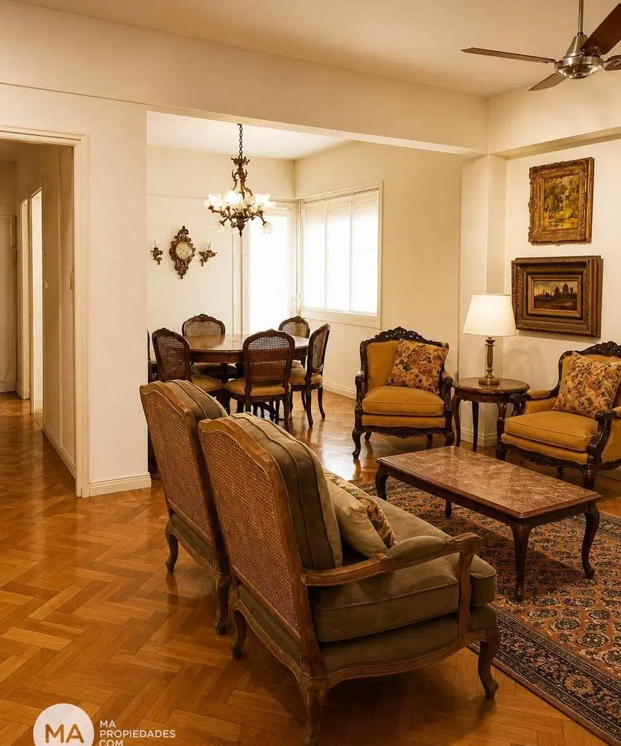 Venta | Departamento 3 dormitorios estilo clásico - Santa Fe 1300 - Centro Rosario 2
