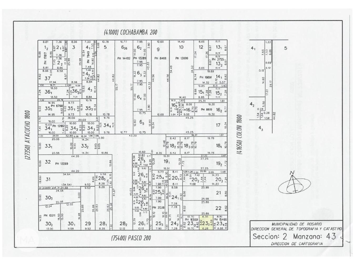 Foto de Venta | Terreno 54 M2 ideal para proyecto inmobiliario - Pasco 200, imagen 3