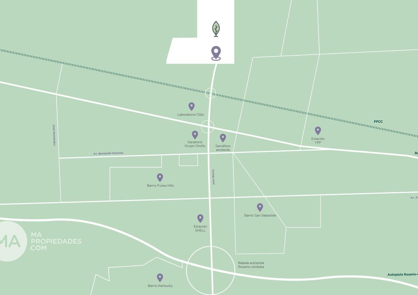 Foto de Terreno 608 m2 - La Finca II - Funes Santa Fe | Venta, imagen 2