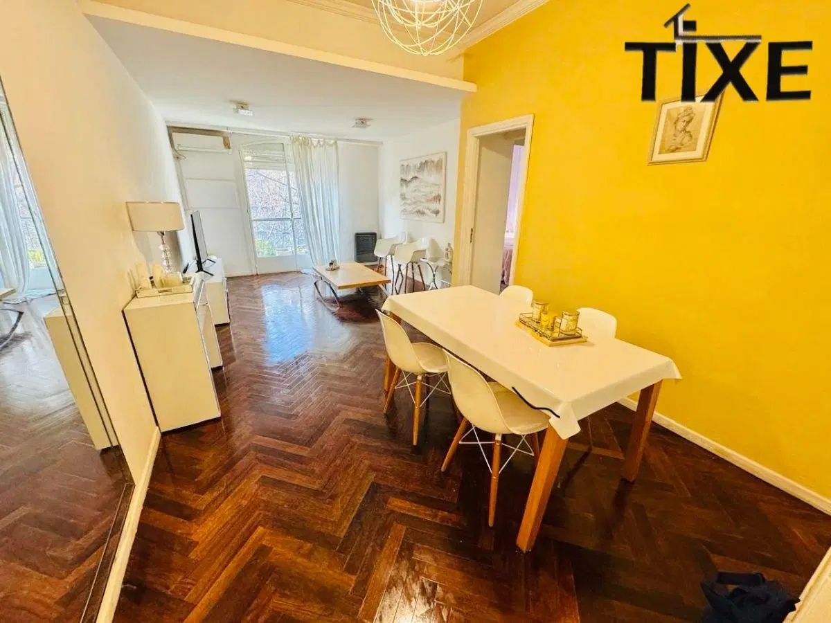 Echeverría y Av Libertador. 2 Dorm. C/dep. 80 m² Frente C/ Balcón. Impecable. 1