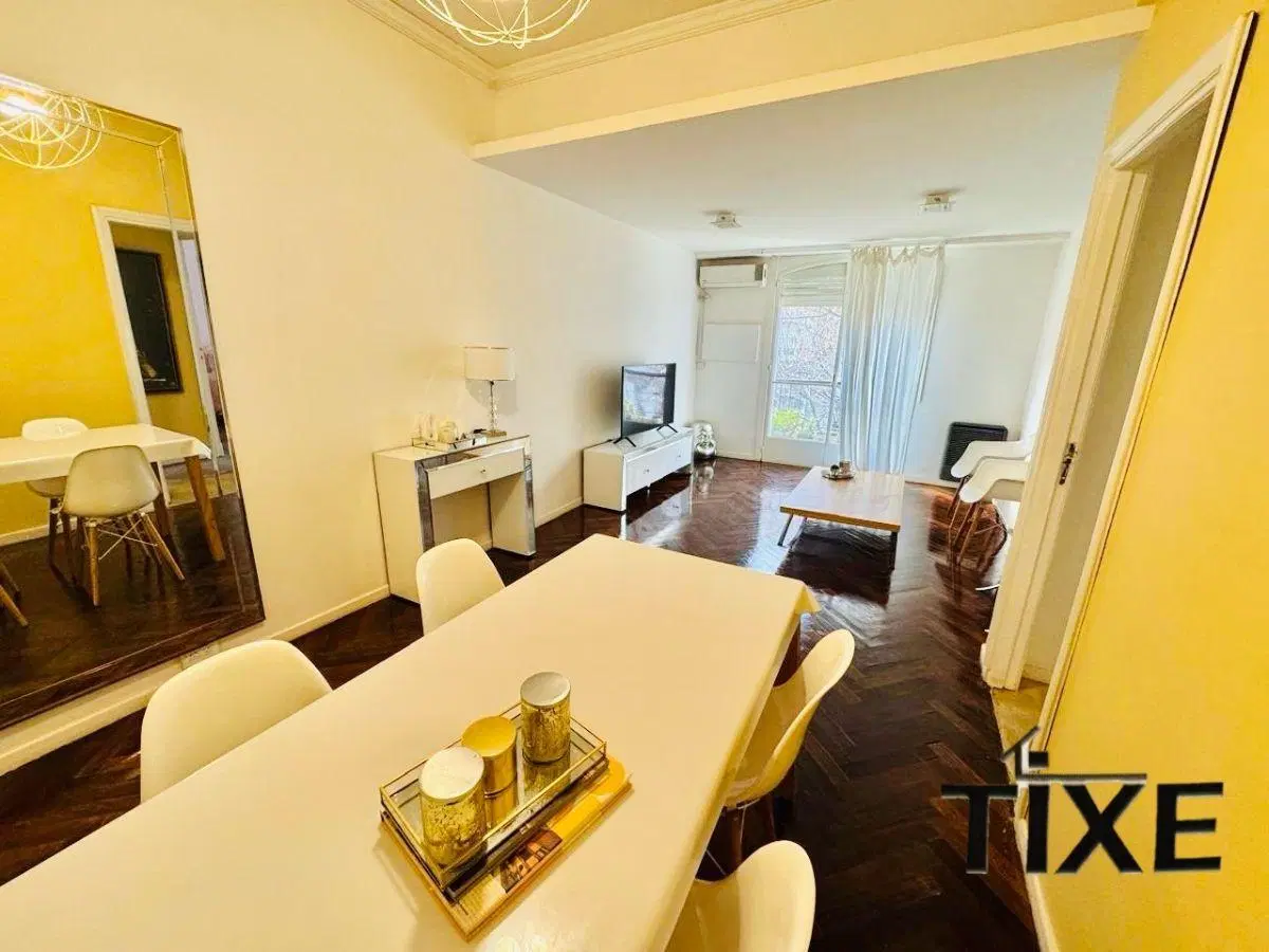 Echeverría y Av Libertador. 2 Dorm. C/dep. 80 m² Frente C/ Balcón. Impecable. 3