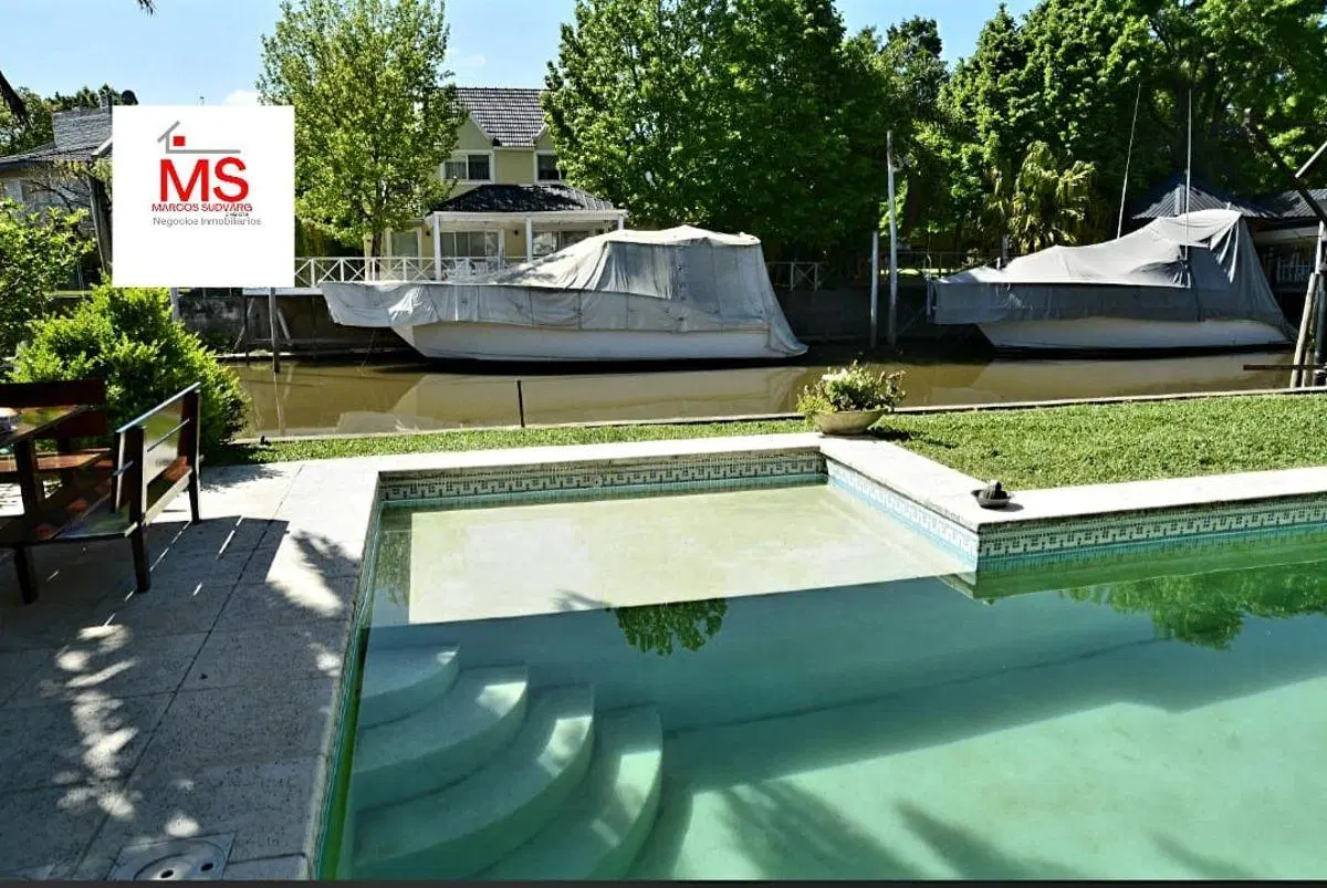 Boat Center. Doble Lote Sobre Río. 5 Suite. de Revista. 8