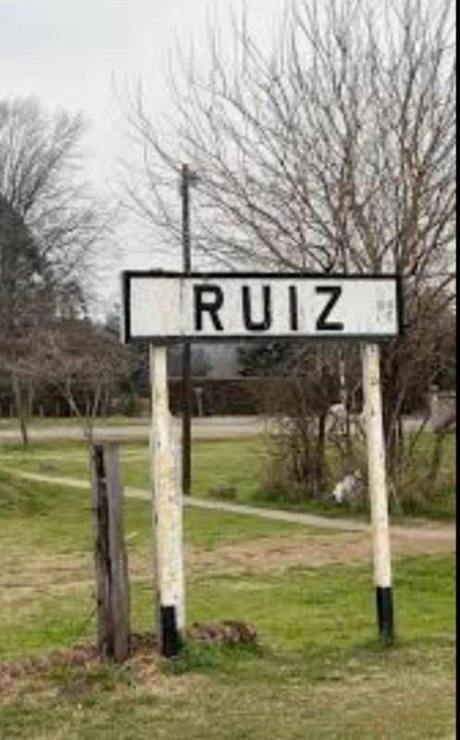 Lote en Villa Ruiz con construcción nueva.