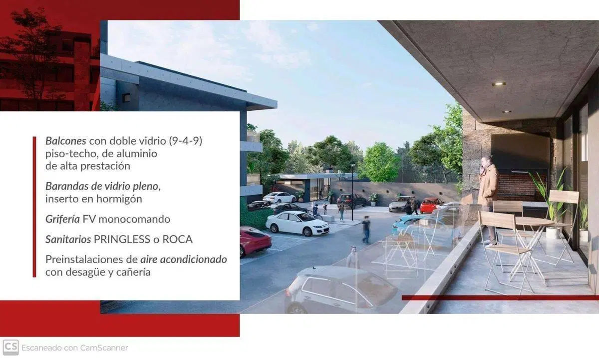 VENTA DPTO 3 AMB. 98M2  CON COCHERA PATIO MORENO 5