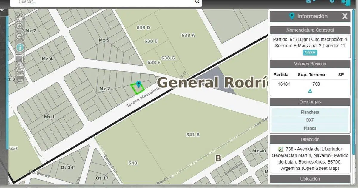 VENTA CASA LOTE 759 m2 LUJAN ZONA de QUINTAS 5