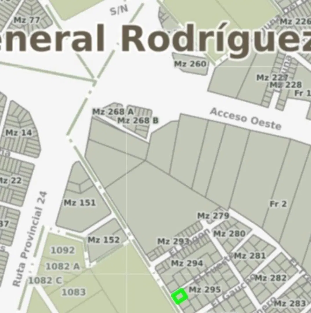 VENTA LOTE 520M2 ESQ CON PARRILLA GRAL RODRIGUEZ 3