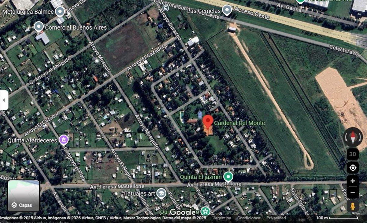 Foto de OPORTUNIDAD VENTA LOTE FINANC CARDENAL DEL MONTE, imagen 1