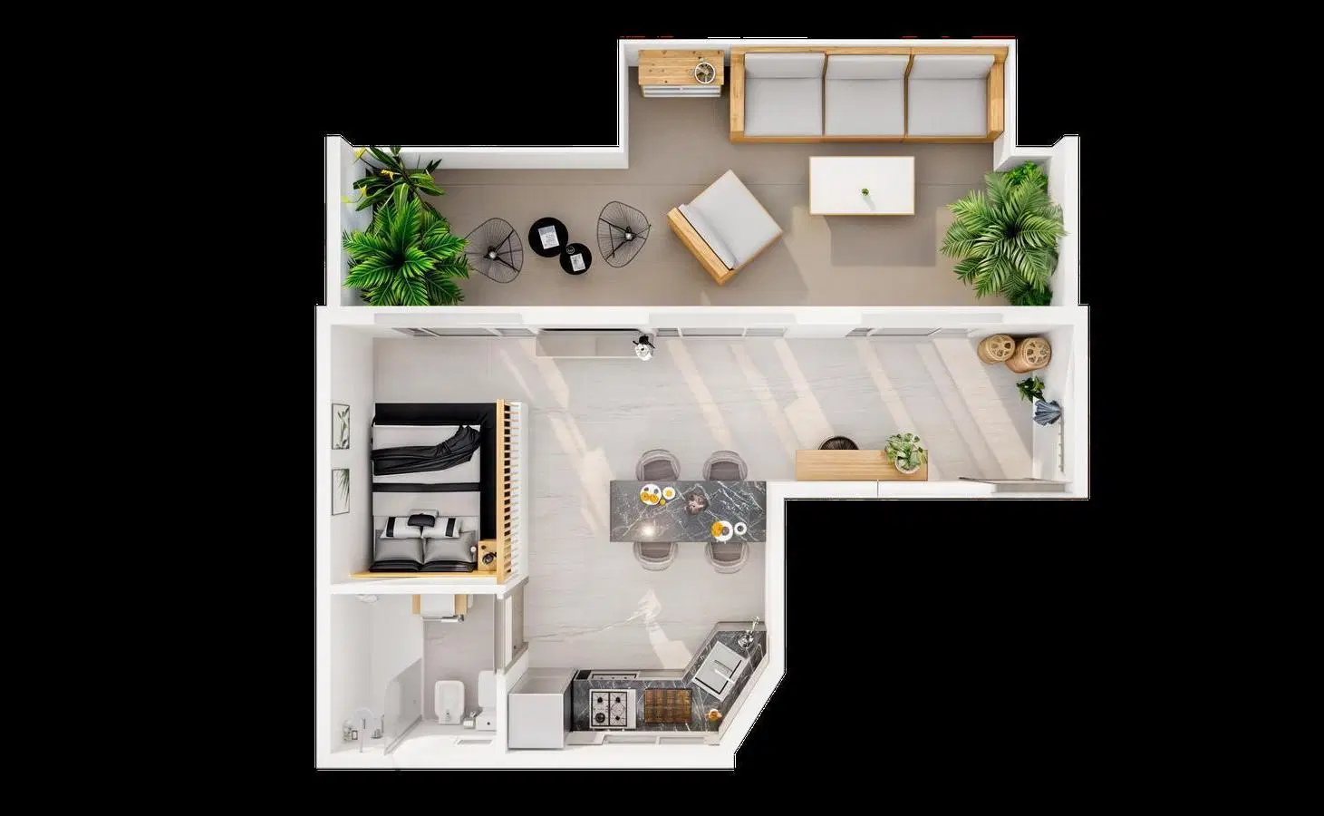 COMPRÁ TU DEPARTAMENTO de CATEGORÍA, en un EDIFICIO MUY AVANZADO con ADELANTO y 48 CUOTAS! 3