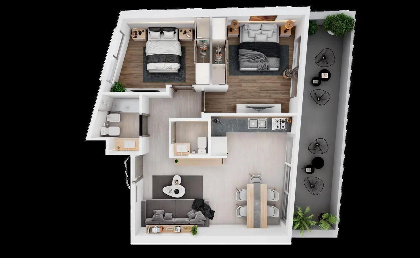 Departamento 2 AMBS de CATEGORÍA en la mejor zona de MATADEROS! Financiado en hasta 48 cuotas!!! 3