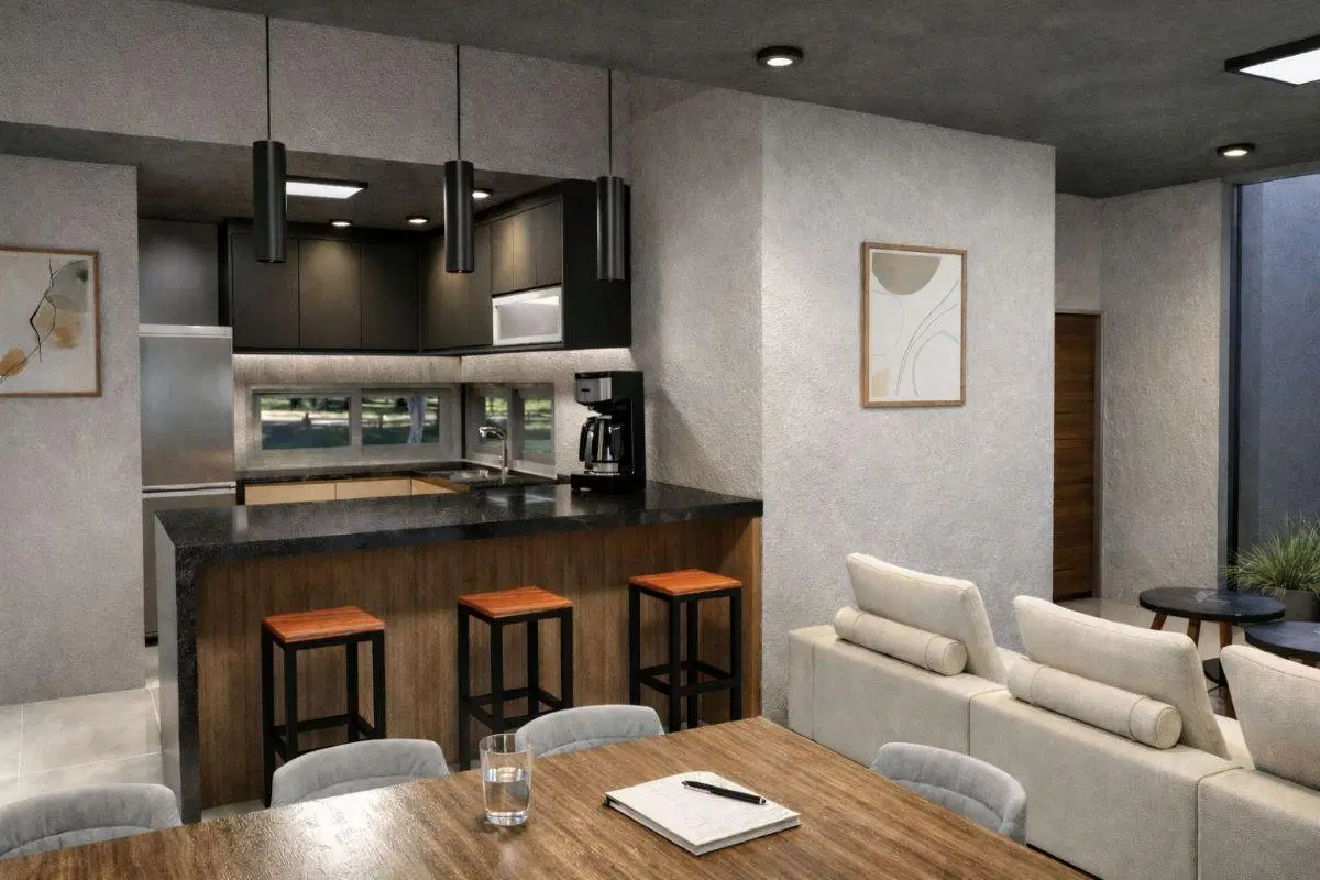 Venta. Docta. Casa de una planta próxima entrega. 8