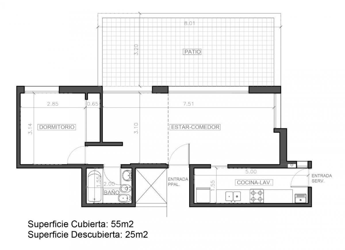 OPORTUNIDAD VENTA DEPARTAMENTO 2 AMBIENTES SEMIPISO MORON