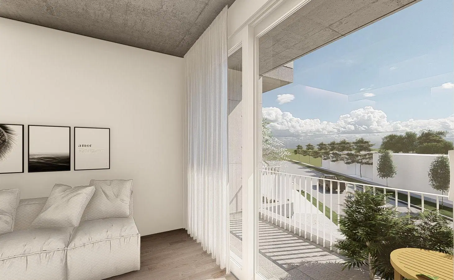 Departamento a estrenar 2 ambientes en venta en lujan centro con terraza y cochera 3