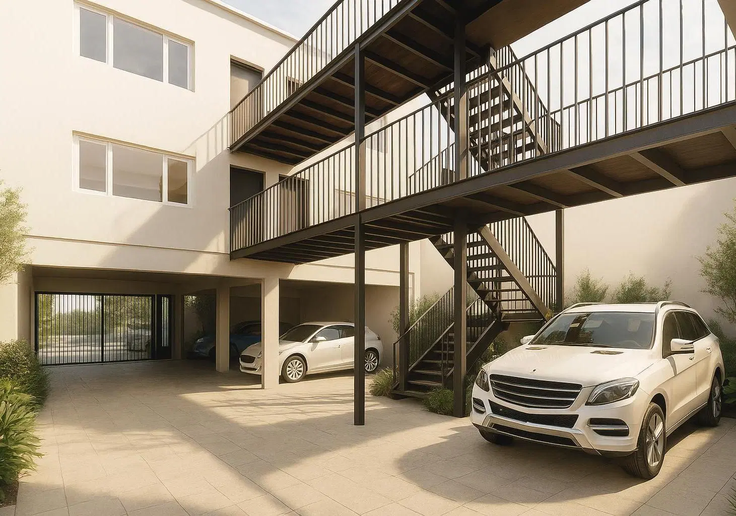departamento 2 ambientes en venta en lujan centro desde el pozo con balcón y cochera Las moras 4 1