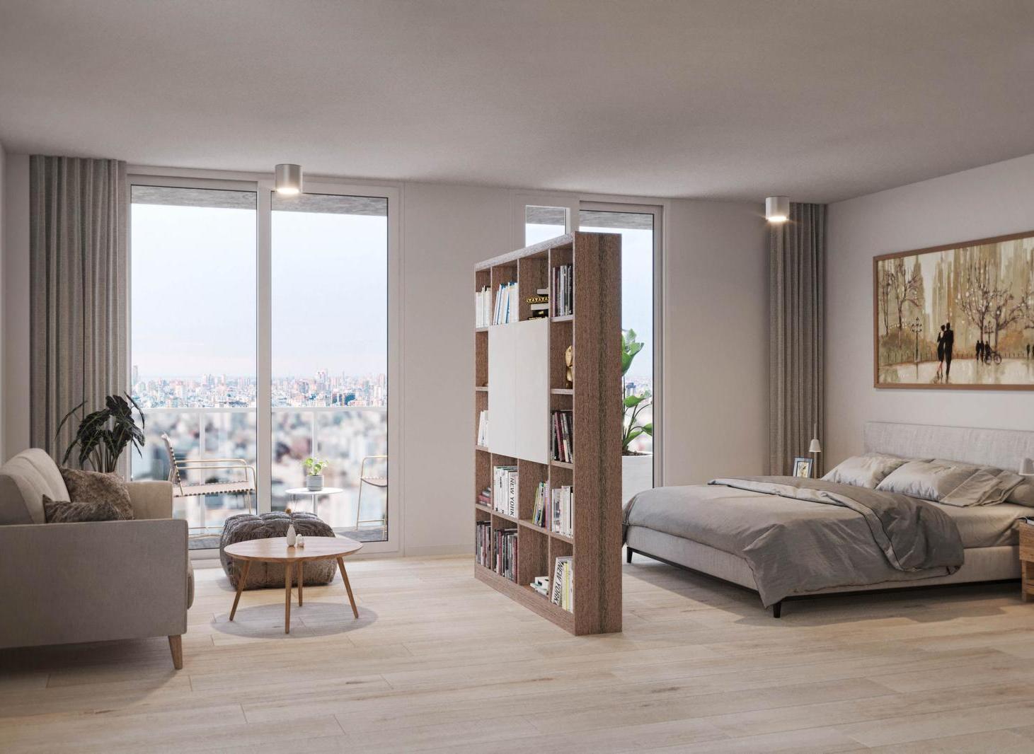 Foto de Monoambiente con balcón al frente, al contado, imagen 4