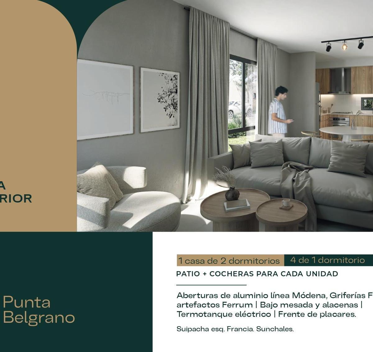 Casa en PH de 1 y 2 Dorm. 4
