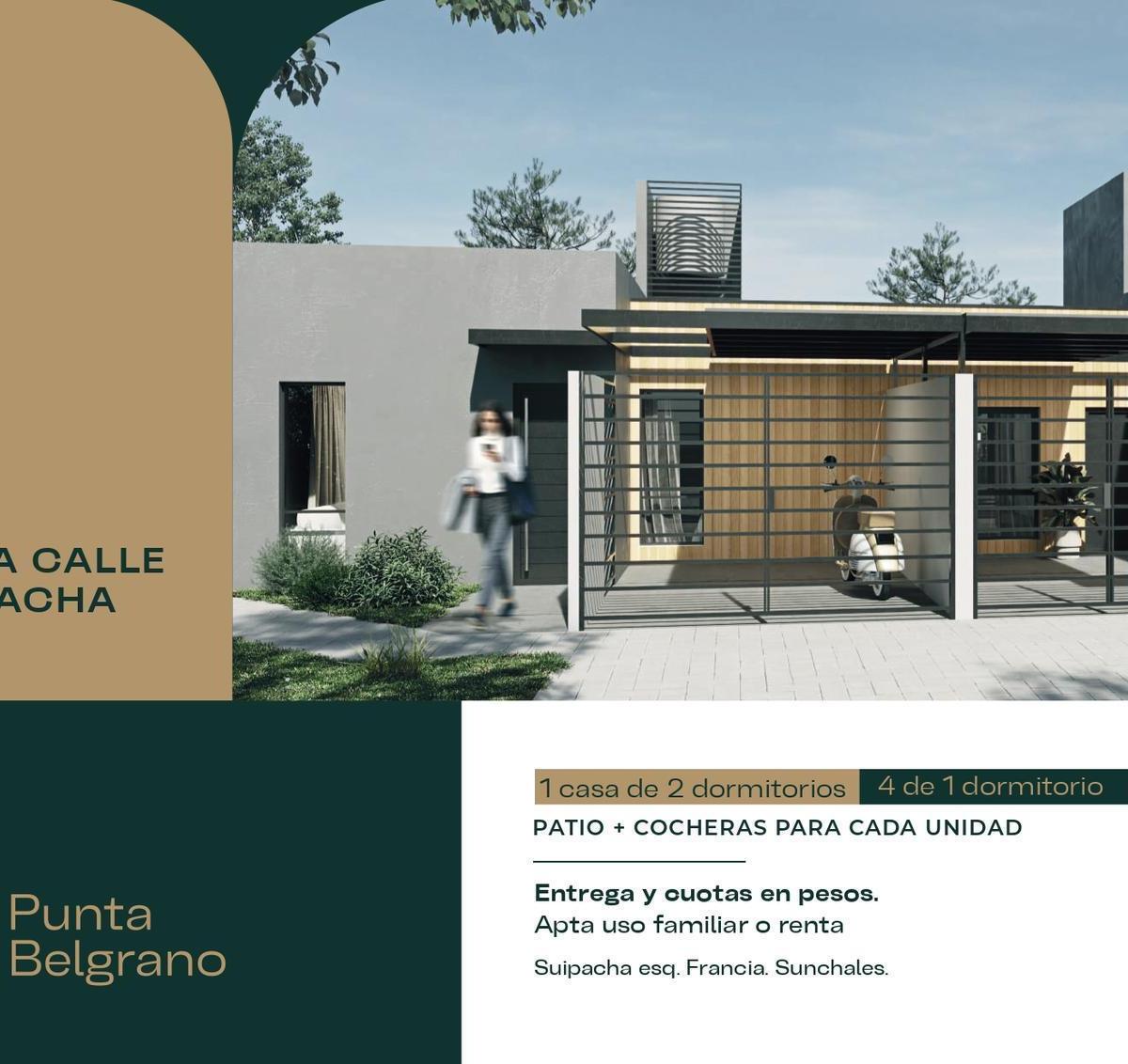 Casa en PH de 1 y 2 Dorm. 3