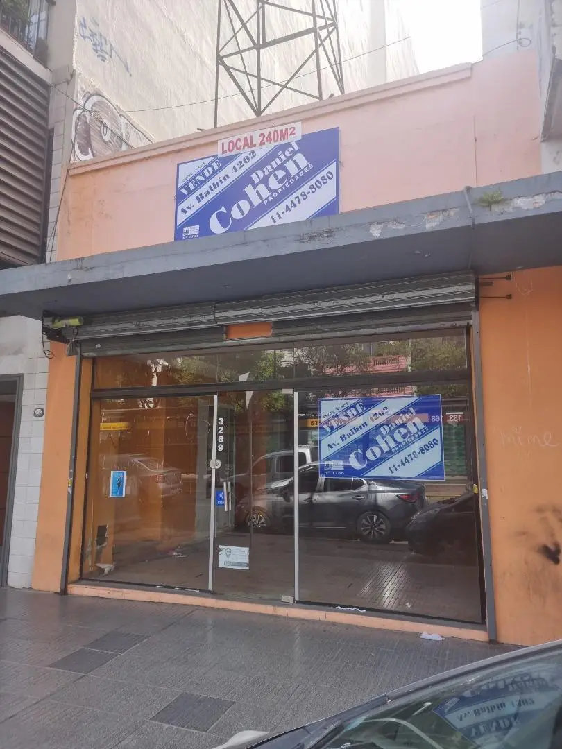 EXELENTE LOCAL SOBRE CABILDO 250M2 CUB Y 170 M2 DESCUB 1