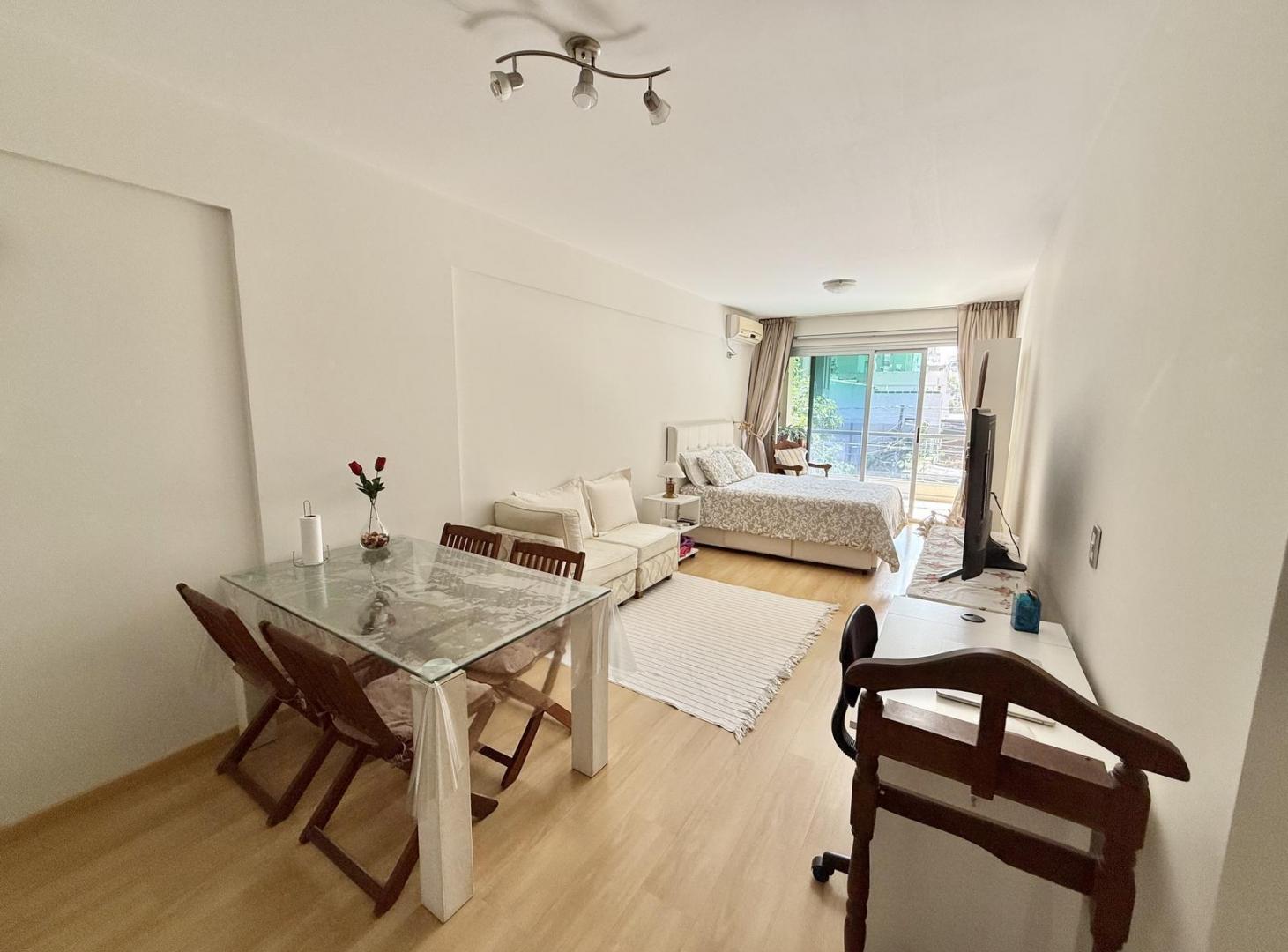 APTO CRÉDITO Y AIRBNB! Monoambiente con balcon en venta. Edificio con amenities en Palermo