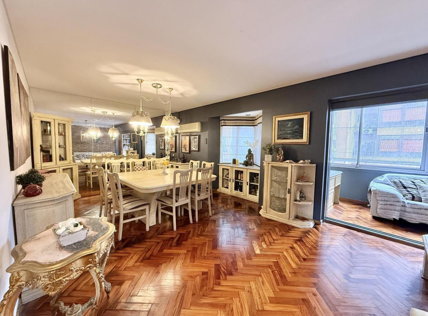 Depto 5 amb en venta con dependencia, terraza, parrilla, cochera en Belgrano