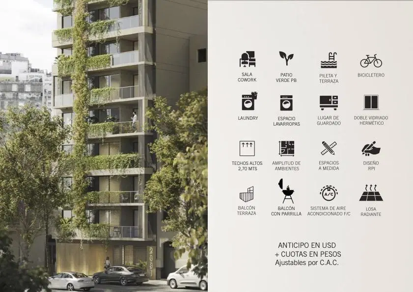 2 AMB en Construcción en Palermo Hollywood - Tenca 3