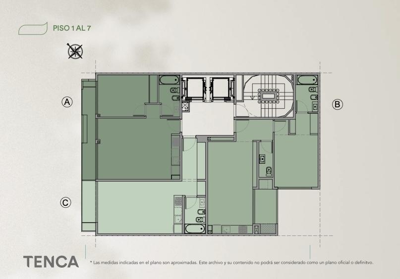 2 Ambientes en Construcción en Palermo Hollywood - Tenca