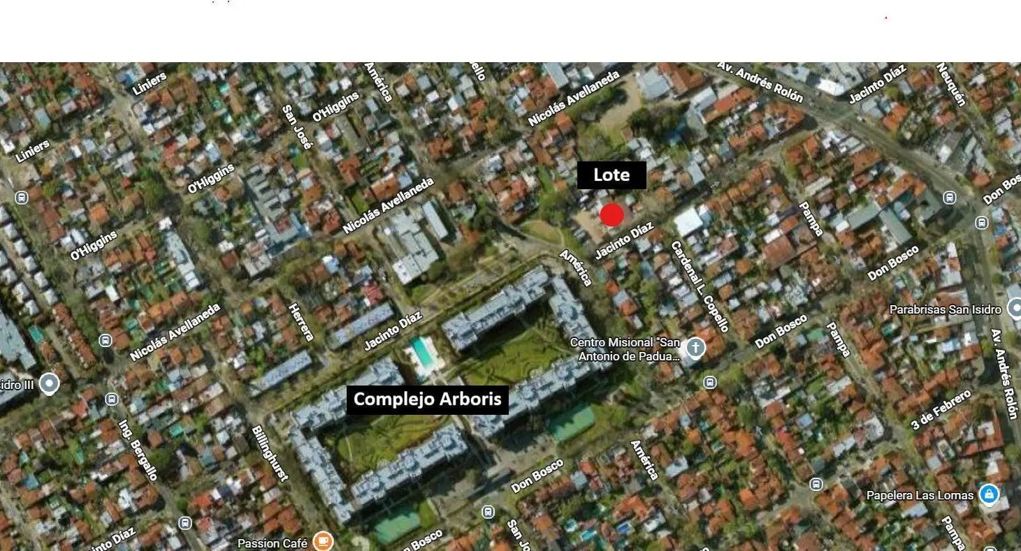 Lote en VENTA de 2148 m2 en Las Lomas de San Isidro 3