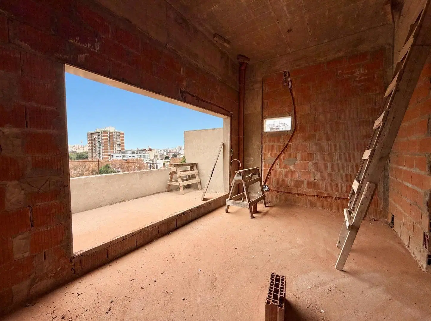 Monoambiente en construcción con balcon terraza en venta - Villa Urquiza 3