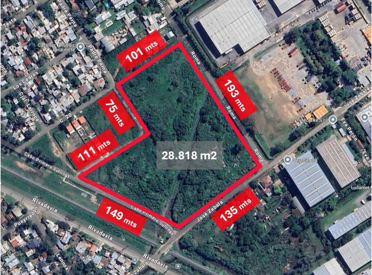 Foto de Predio de 28.800 mts en Zona Industrial El Triangulo, Garin, imagen 4