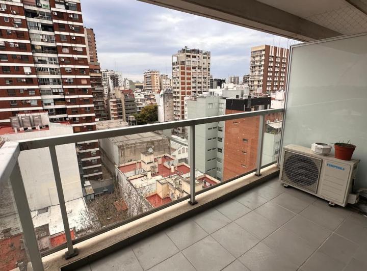 Monoambiente en Belgrano, piso alto, amenities 5