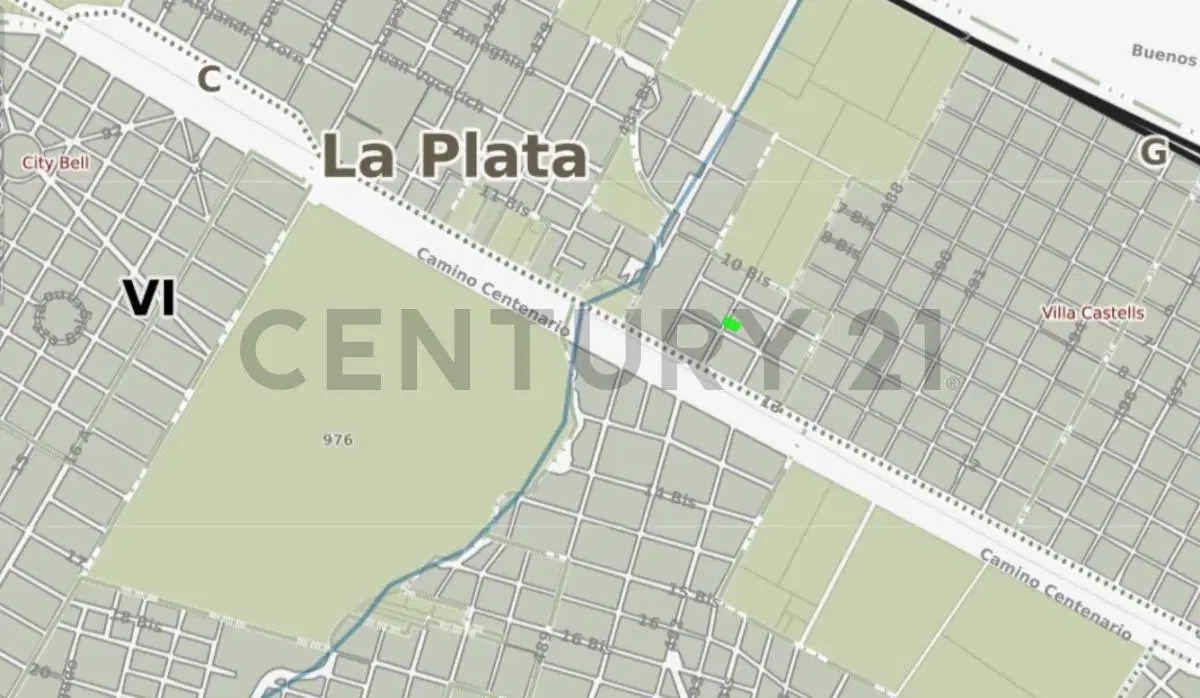 ???? LOTE EN VENTA - VILLA CASTELLS / GONNET - CITY BELL 10x31.5 486 entre 11 y 12 3