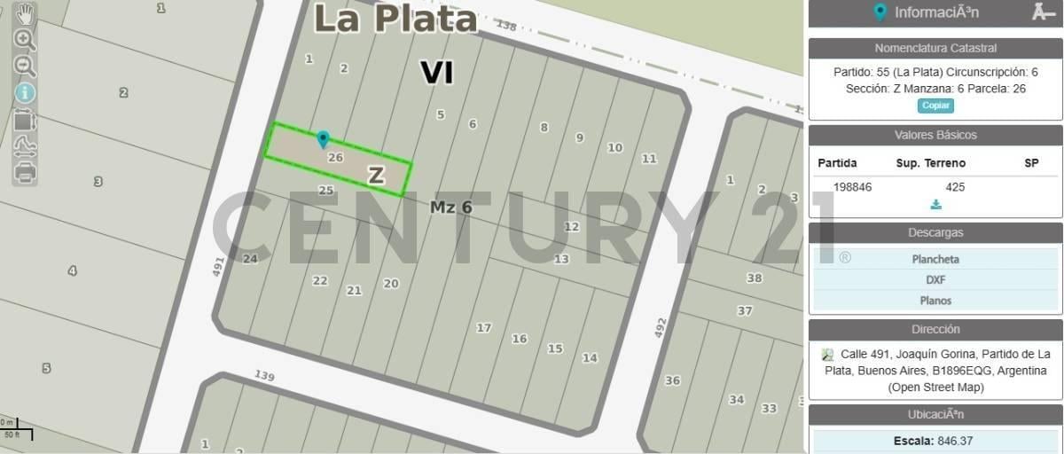 Foto de VENTA 3 Lotes en Venta en Gorina – 462 y 425 m² – Escritura Directa, imagen 4
