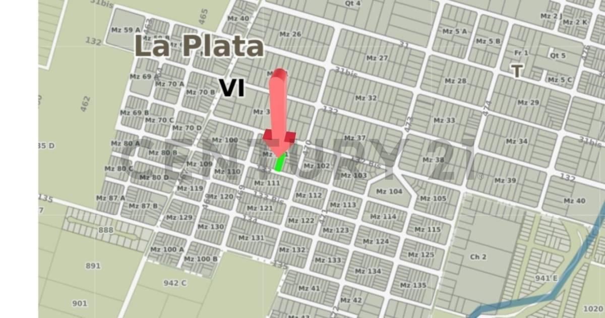 Foto de VENTA TERRENO 480 M² CITY BELL LA PLATA CALLE 133 entre 469 y 470 ZONA, imagen 4