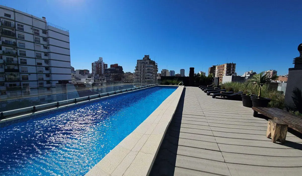 Luminoso monoambiente a estrenar edificio con amenities 5