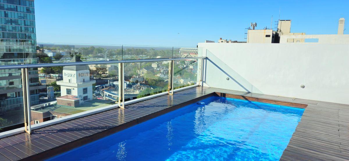 Foto de Monoambiente Nuñez 47 m2 amoblado balcón terraza edificio con piscina, imagen 3