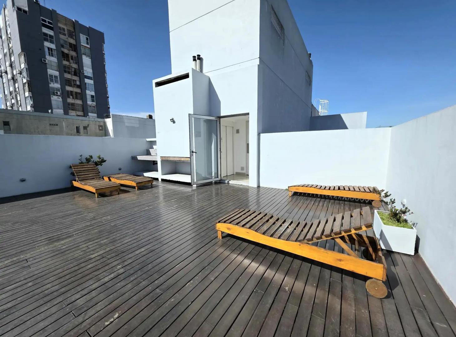 Foto de Monoambiente Nuñez 47 m2 amoblado balcón terraza edificio con piscina, imagen 4