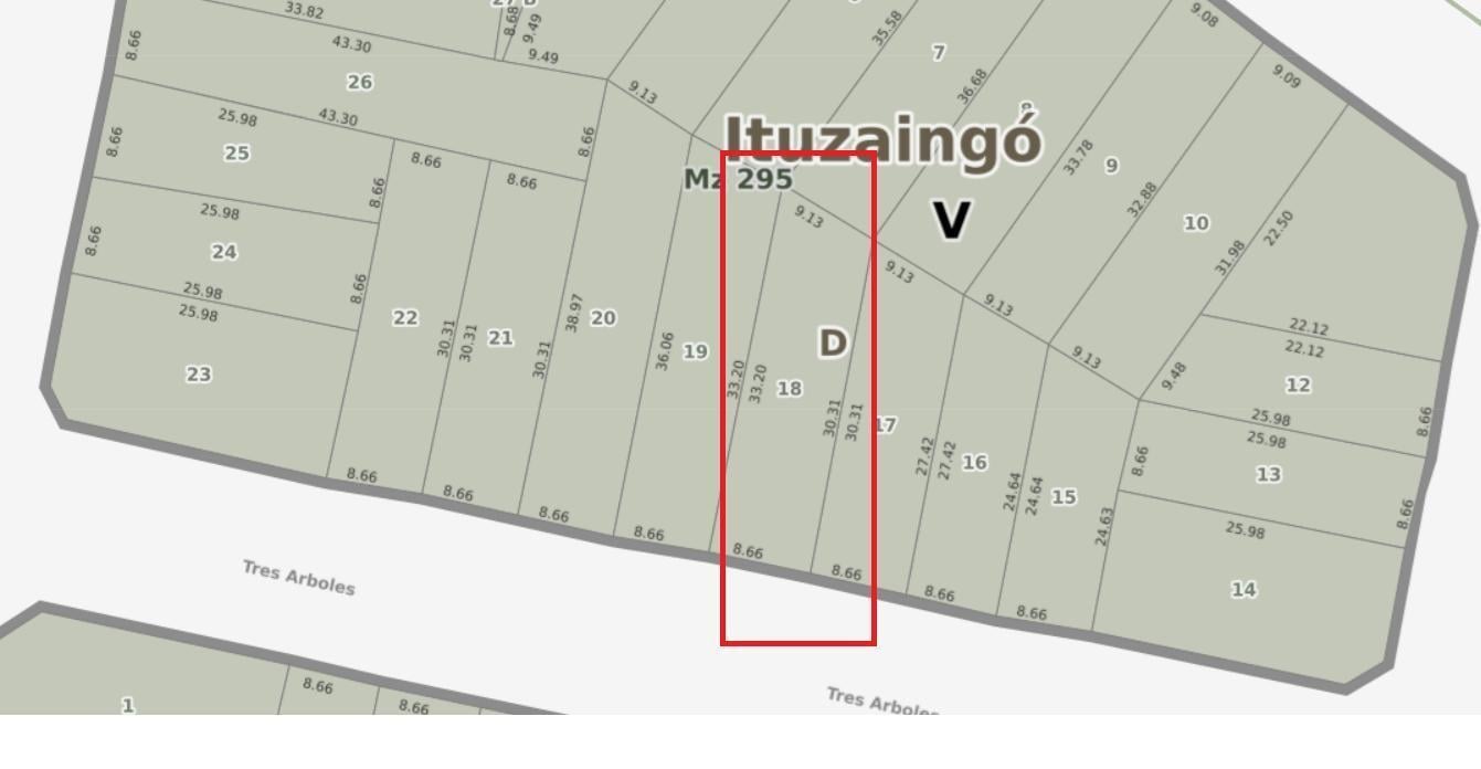 Foto de LOTE VENTA ITUZAINGO, imagen 1