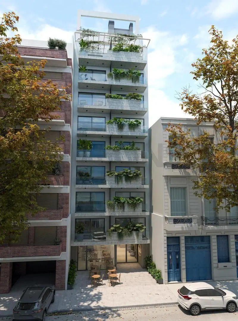 MONOAMB EN 8vo PISO EN PALERMO - OBRA AVANZADA 4