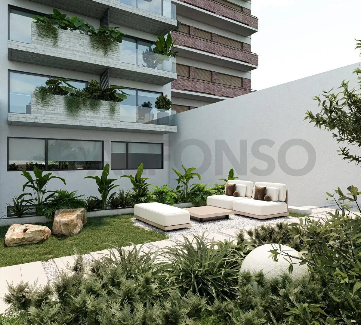 MONOAMB EN 8vo PISO EN PALERMO - OBRA AVANZADA 3