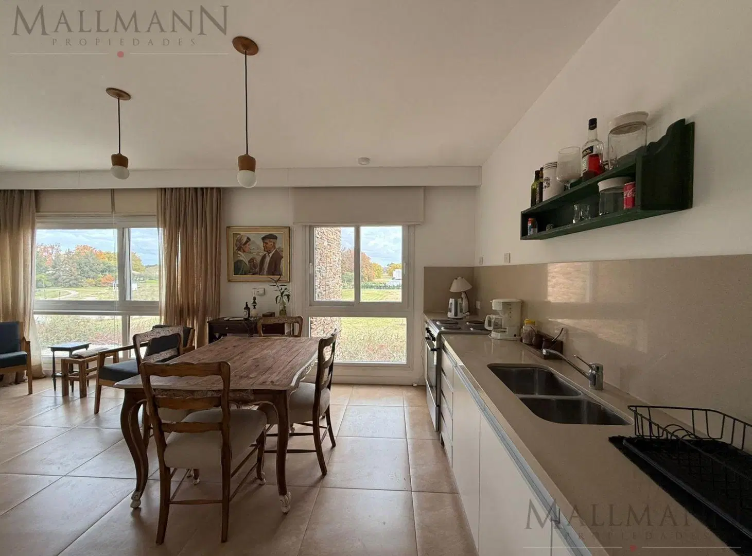 Venta y Alquiler Departamento 2 Amb con Muebles en Pilará con Vista al Golf 3