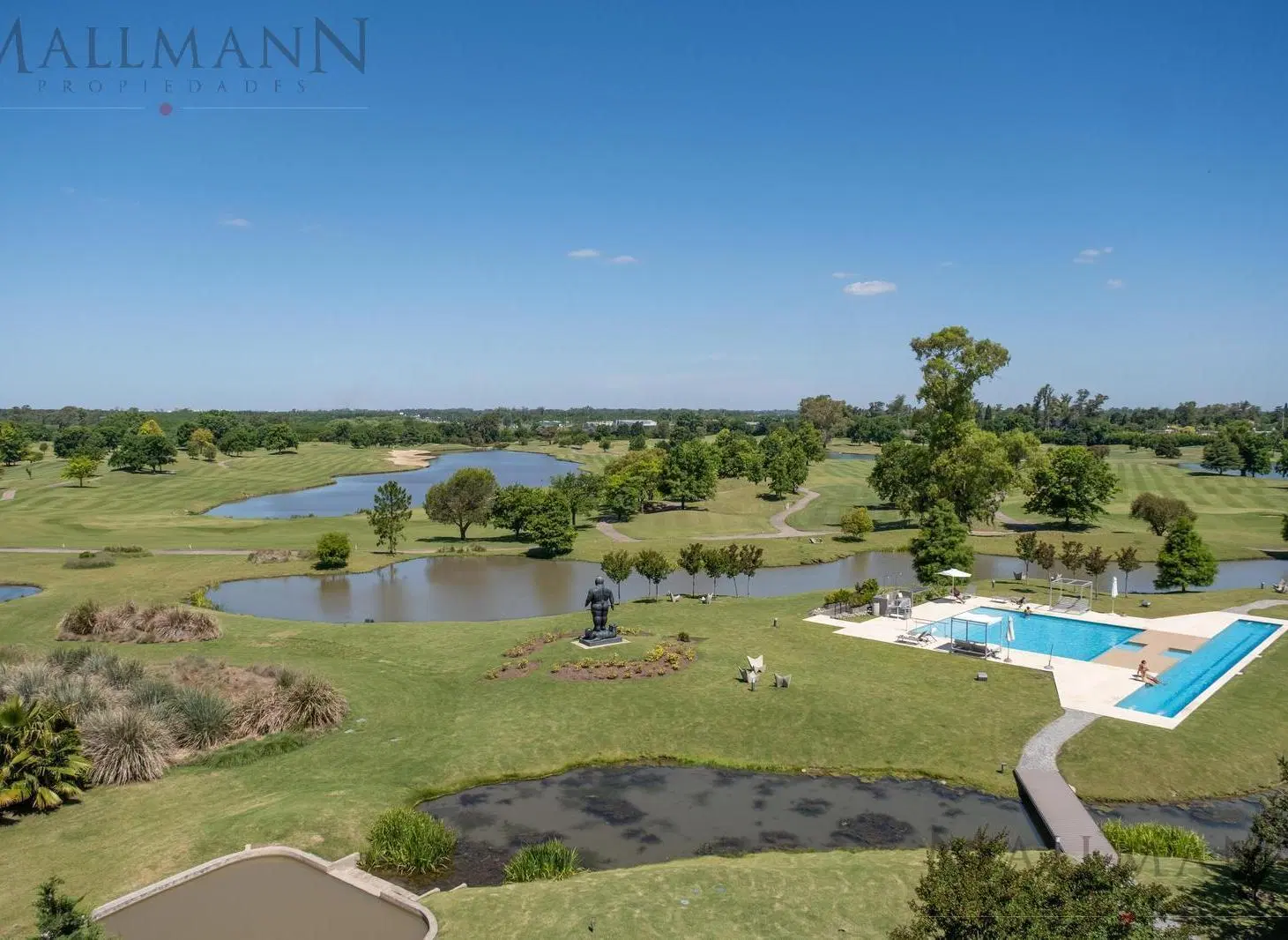 Venta Departamento 3 Amb con Vista al Golf en Pilar Golf 1