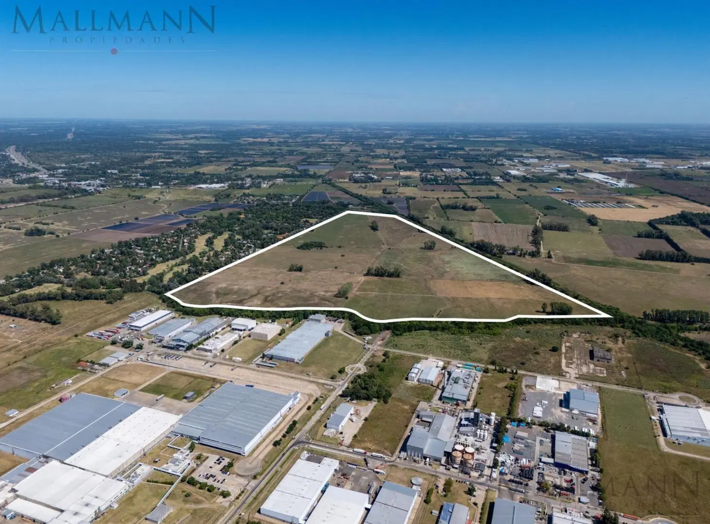 Venta Campo 92 Has Lindero a Parque Industrial Pilar Ideal Nodo Logistico e Industrial Multimodal 2