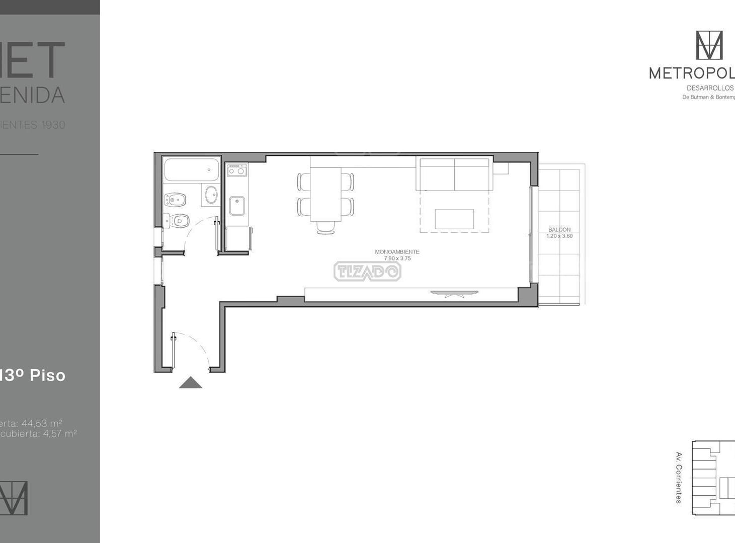 Departamento  en Venta ubicado en Barrio Norte, Capital Federal