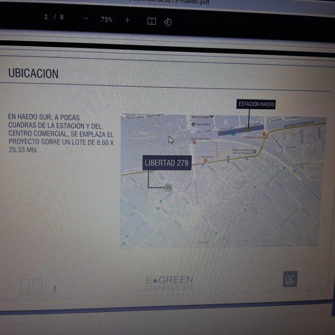 Departamento 2 amb Estrenar Venta Haedo