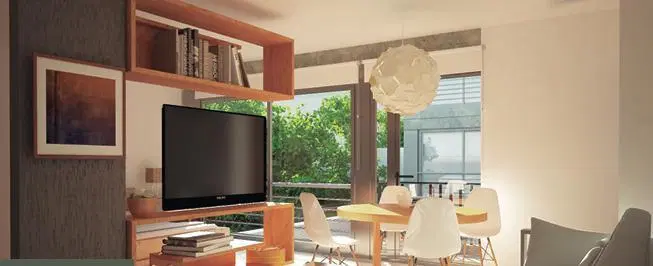 Depto en venta 2do piso al Contrafrente - 2 ambientes con balcón y terraza propia 3