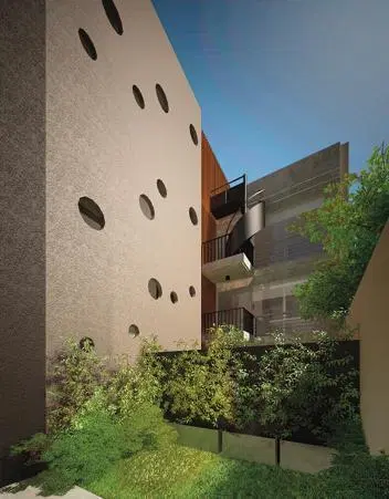 Depto en venta 2do piso al Contrafrente - 2 ambientes con balcón y terraza propia 2