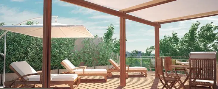 Depto en venta 2do piso al Contrafrente - 2 ambientes con balcón y terraza propia 5