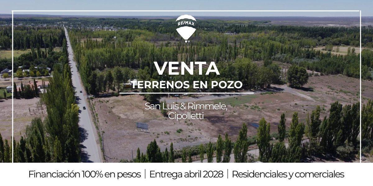 VENTA TERRENO INVERSIÓN CIPOLLETTI